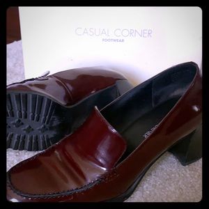 Casual Corner Penny loafer type heels